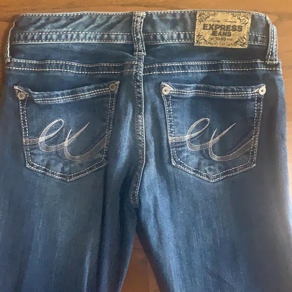 Express Stella Low Rise Boot Cut Jeans - Picture 5 of 5